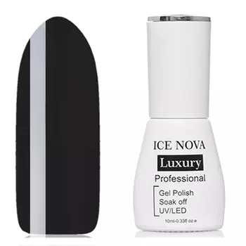Ice Nova, Гель-лак №108, Perfect black