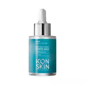 Icon Skin, Себорегулирующая сыворотка-концентрат Rest Your Sebum, 30 мл