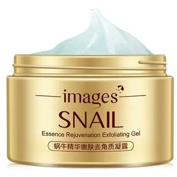 IMAGES, Отшелушивающий гель на основе муцина улитки, 140 г