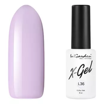 In'Garden, Гель-лак X-Gel Весенние мечты N° L36, 8 мл