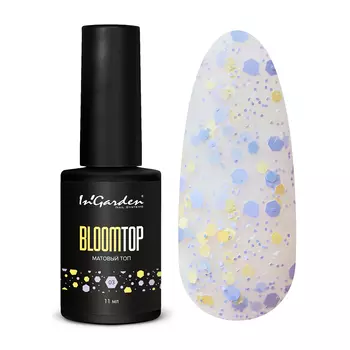 In'Garden, Матовый топ BLOOMTOP №3, 11 мл