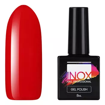 INOX nail professional, Гель-лак №023, Французский поцелуй