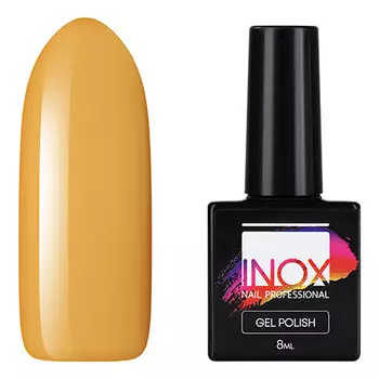 INOX nail professional, Гель-лак №122, Горчица