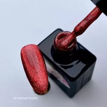 INOX nail professional, Гель-лак №147, Огненный вихрь