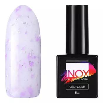 INOX nail professional, Гель-лак №196, Малышка колибри