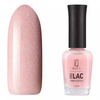 IQ Beauty, Лак для ногтей ProLac + Bioceramics, №129 Apricot teddy bear