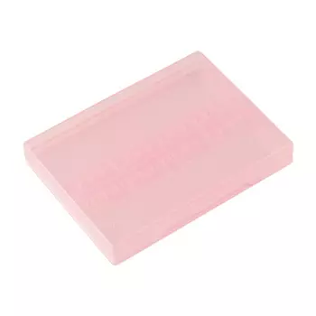 IRISK, Бокс для фрез, прозрачно-розовый