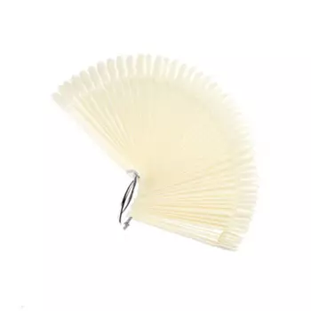 IRISK, Дисплей «Веер» на кольце, миндалевидный, матовый, 50 шт.