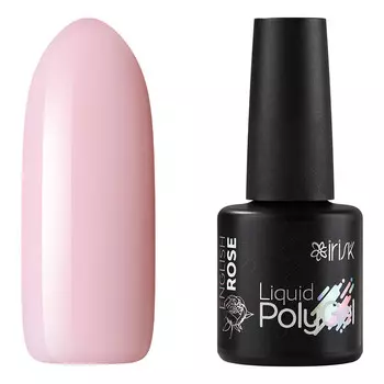 IRISK, Жидкий полигель Liquid PolyGel, Englis Rose, 10мл