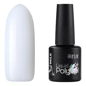 IRISK, Жидкий полигель Liquid PolyGel, Milk, 10мл