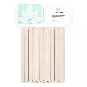 Italwax, Шпатель деревянный "Норма" (100 шт.)