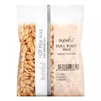 Italwax, Воск для депиляции в гранулах Full Body Wax, 100 г