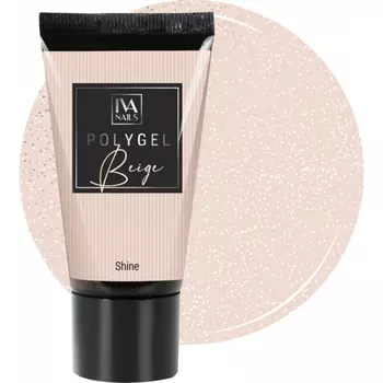 IVA nails, Polygel Beige Shine, 30 г