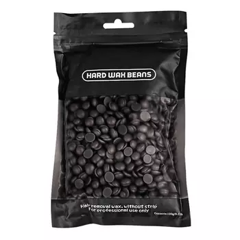 JessNail, Воск для депиляции пленочный «Черный», 100 г