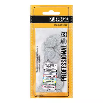 KAIZER PRO, Файл-диск Премиум, 20 мм, 240 грит