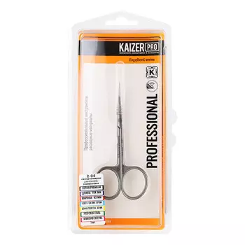 KAIZER PRO, Ножницы маникюрные для кутикулы, 105 мм