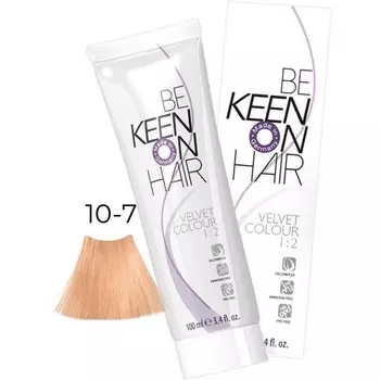 KEEN, Крем-краска Velvet Colour 10.7