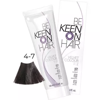 KEEN, Крем-краска Velvet Colour 4.7