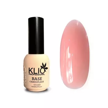 Klio Professional, База для гель-лака Dark Salmon,16 мл