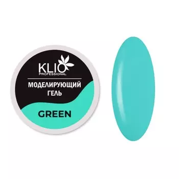 Klio Professional, Гель моделирующий Green , 15 г