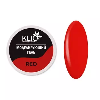 Klio Professional, Гель моделирующий Red , 15 г