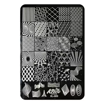 Klio Professional, Пластина для стемпинга №009