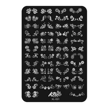 Klio Professional, Пластина для стемпинга №031