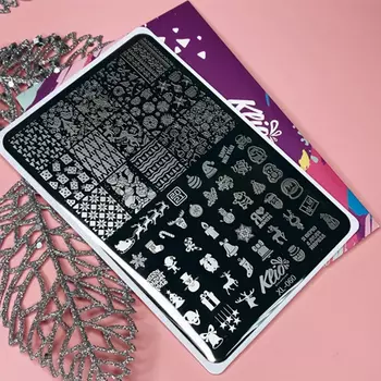 Klio Professional, Пластина для стемпинга №060