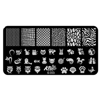 Klio Professional, Пластина для стемпинга S003