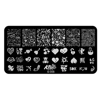 Klio Professional, Пластина для стемпинга S006