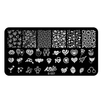 Klio Professional, Пластина для стемпинга S007