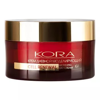 KORA, Дневной крем для лица «Моделирующий», 50 мл