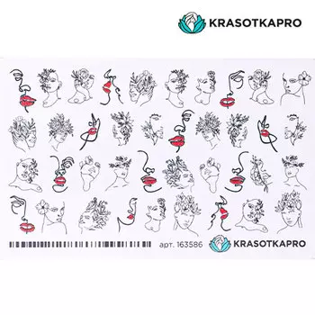 KrasotkaPro, Слайдер-дизайн №163586 «Лица»