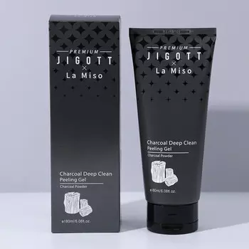 La Miso, Гель для лица Charcoal Deep Clean, 180 мл