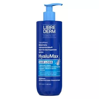 LIBREDERM, Шампунь гиалуроновый против выпадения волос HyaluMax, 400 мл