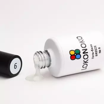 LOKONOKO, Гель-база BREEZE №6, 8 мл
