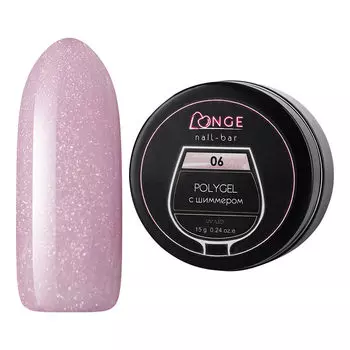 LONGE nail-bar, Полигель №06 15 г