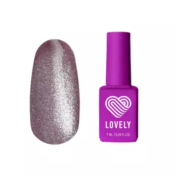 Lovely, Гель-лак №МL02 - Нежно-розовый хрусталь