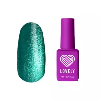 Lovely, Гель-лак №МL05 - Зеленый хрусталь
