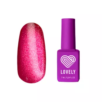 Lovely, Гель-лак №МL06 - Красный хрусталь