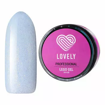 Lovely, Камуфлирующий гель Lego Gel Seashell №03, 15 г