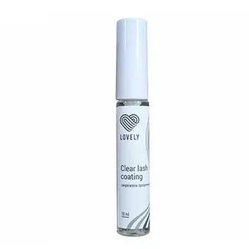 Lovely, Закрепитель для ресниц Clear, лаковый, 10 мл