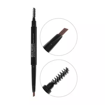Lucas' Cosmetics, Механический карандаш Brow Definer, темно-коричневый