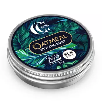 Lucas' Cosmetics, Мыло для укладки бровей Oatmeal True & Natural, 35 г