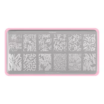 Луи Филипп, Пластина для стемпинга Grange my heart №K060