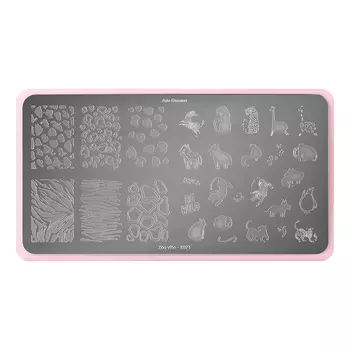 Луи Филипп, Пластина для стемпинга Zoo Vibe K023