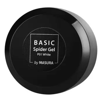 Masura, Гель-лак «Паутинка» P01, белый