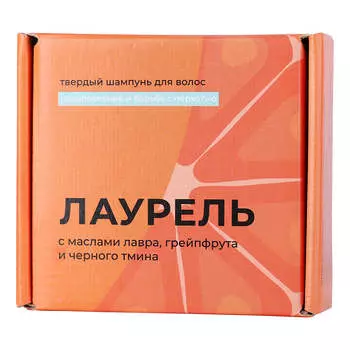 Meela Meelo, Твердый шампунь «Лаурель», 85 г