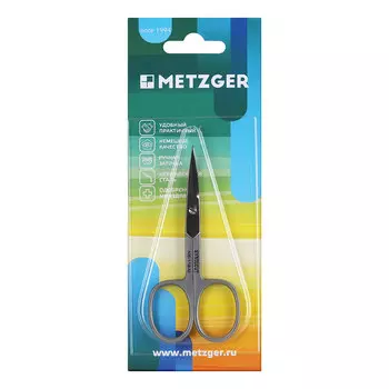 Metzger, Ногтевые ножницы NS-118-M(CVD), с насечкой