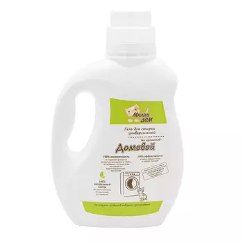 Милин дом, Гель для стирки «Домовой», без аромата, 1 л